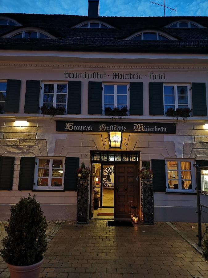Hotel Maierbraeu Altomunster Екстер'єр фото