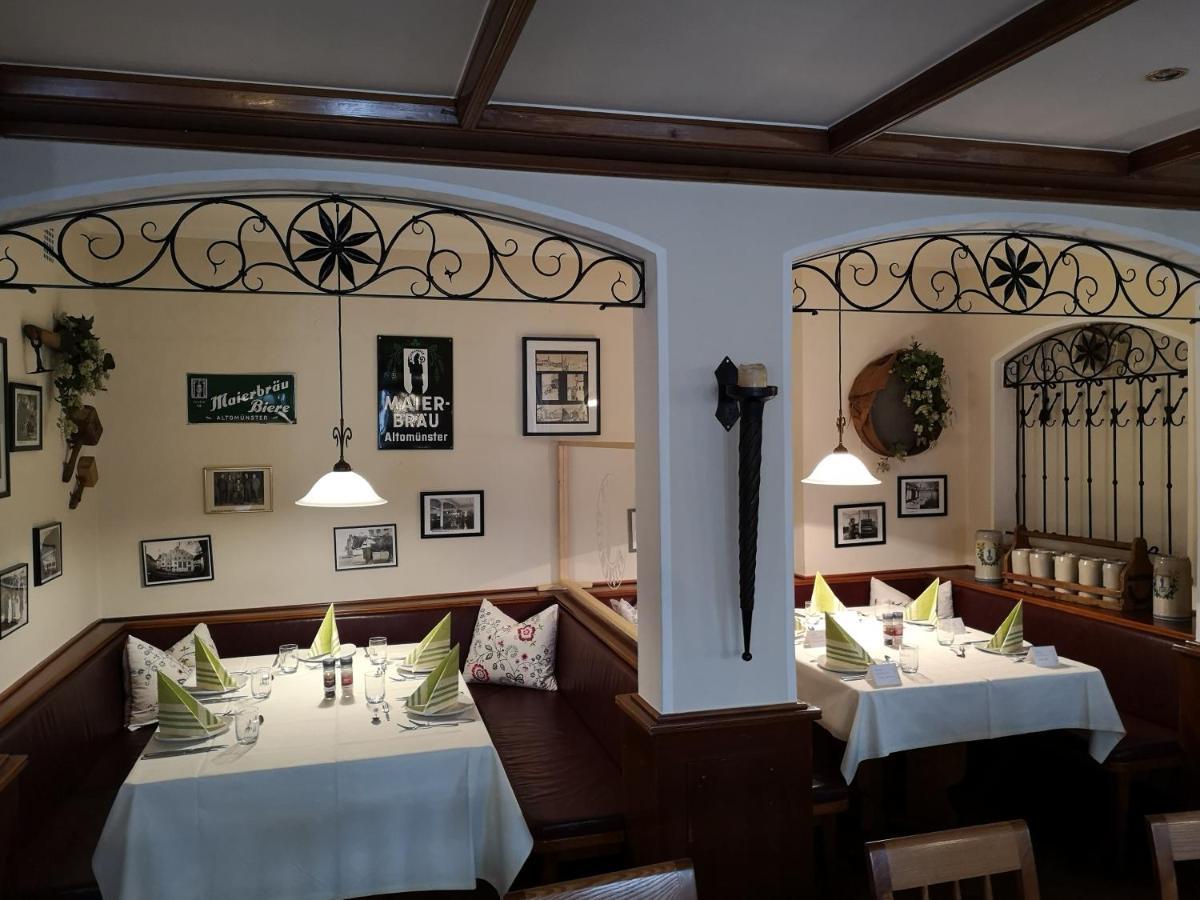 Hotel Maierbraeu Altomunster Екстер'єр фото